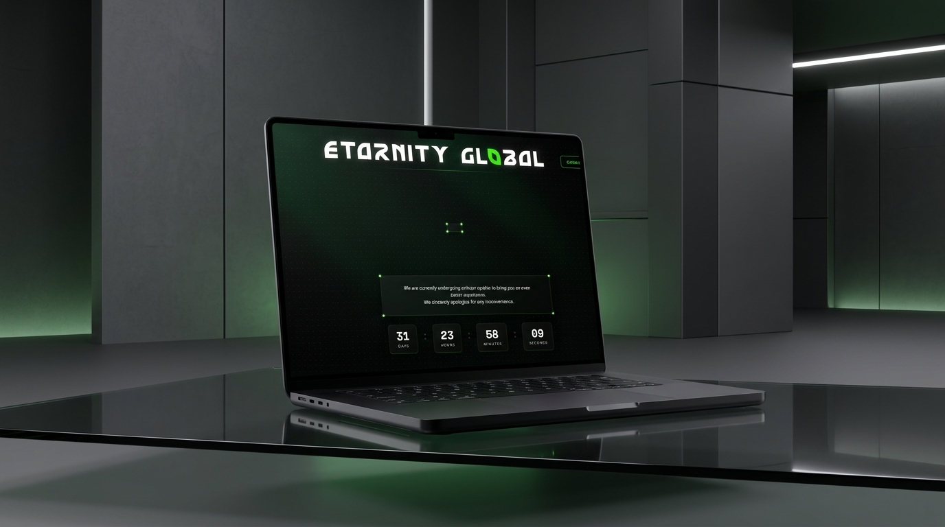 Etarnity Global — Cyberpunk Digital Agency Hub