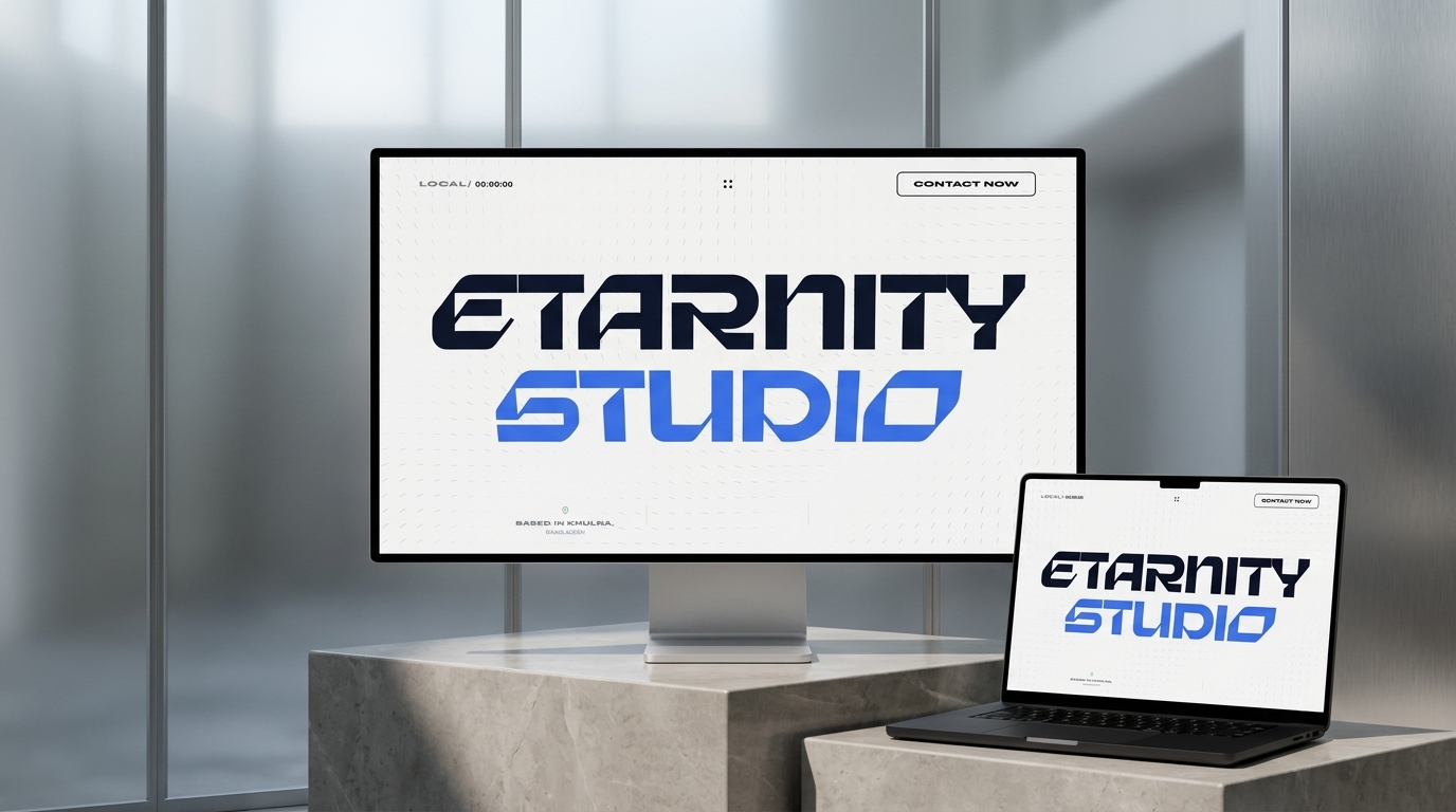 Etarnity Studio — Spatial 3D Agency Experience
